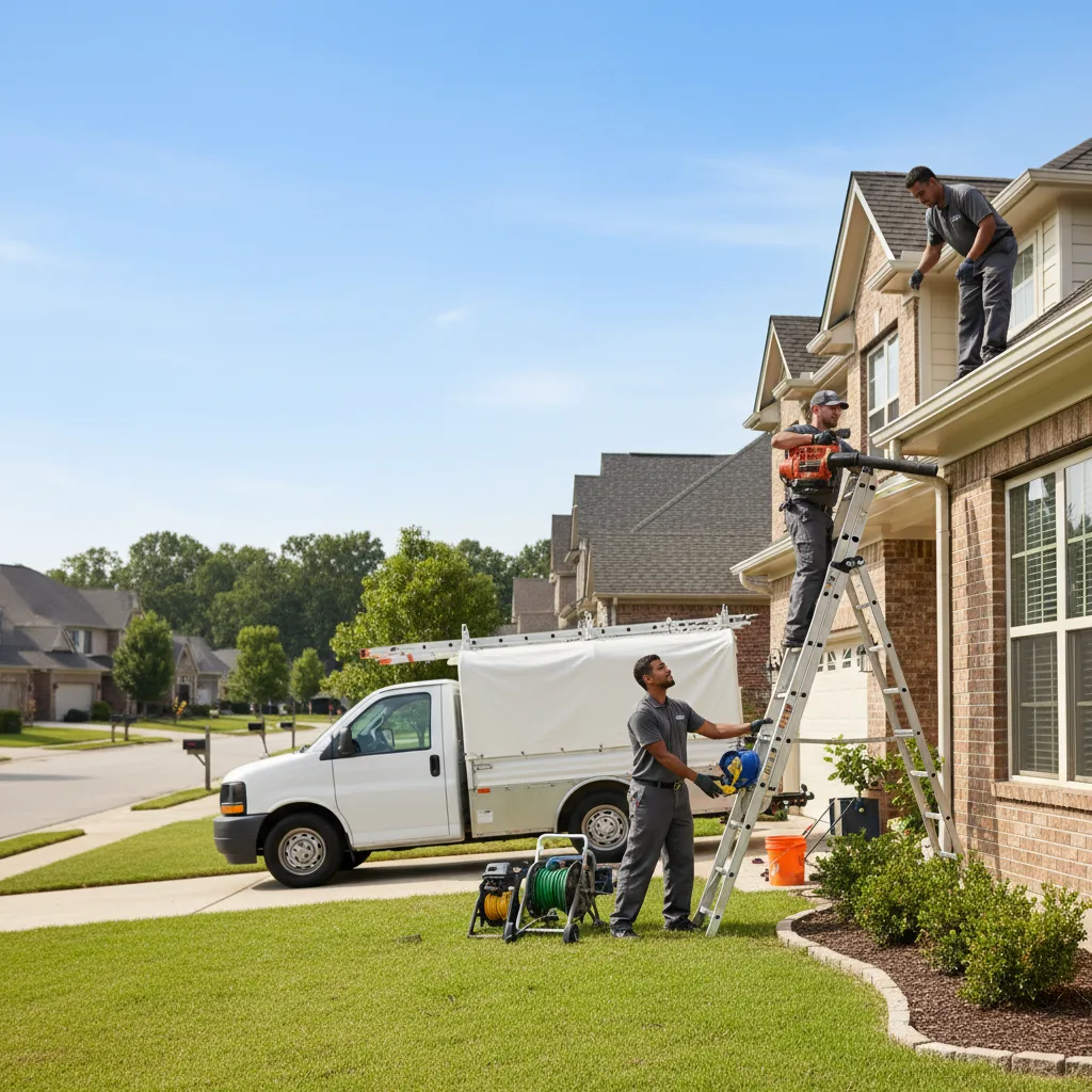 Home Gutter Service in Lookeba, OK near me